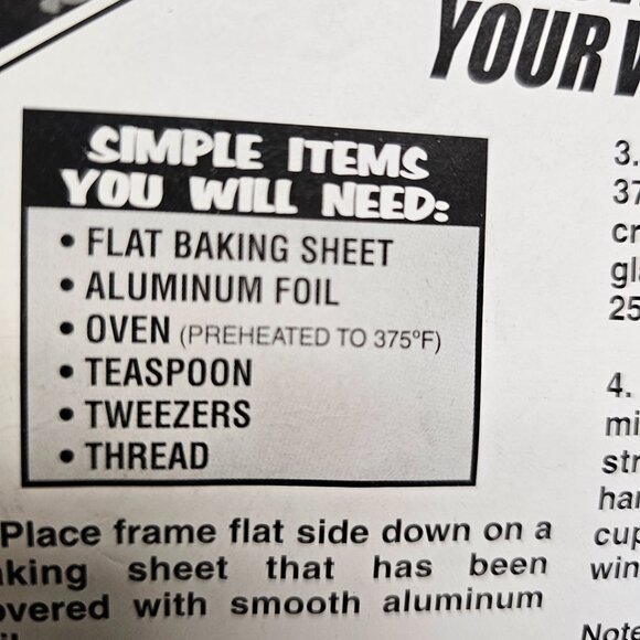 4 New Vintage Girl Arts & Crafts Window Art Kit Looks Like Stained Glass JA-RU - Picture 16 of 16